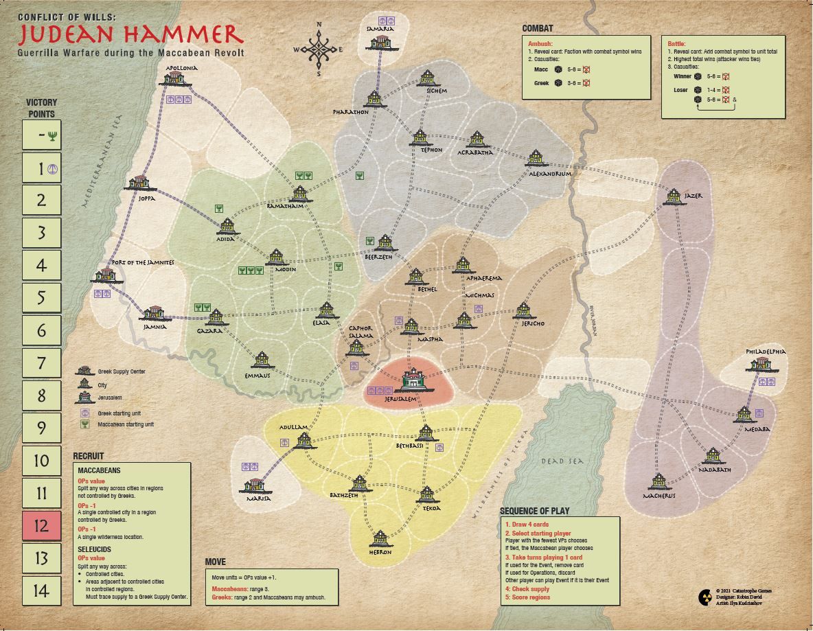 Judean Hammer board