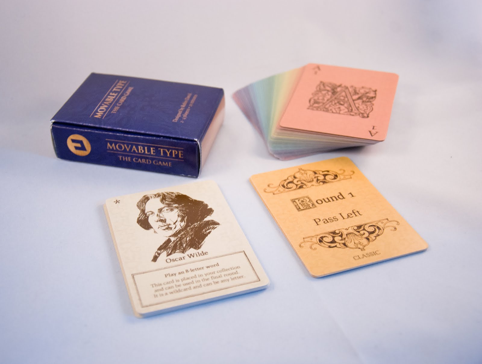 Movable Type cards.