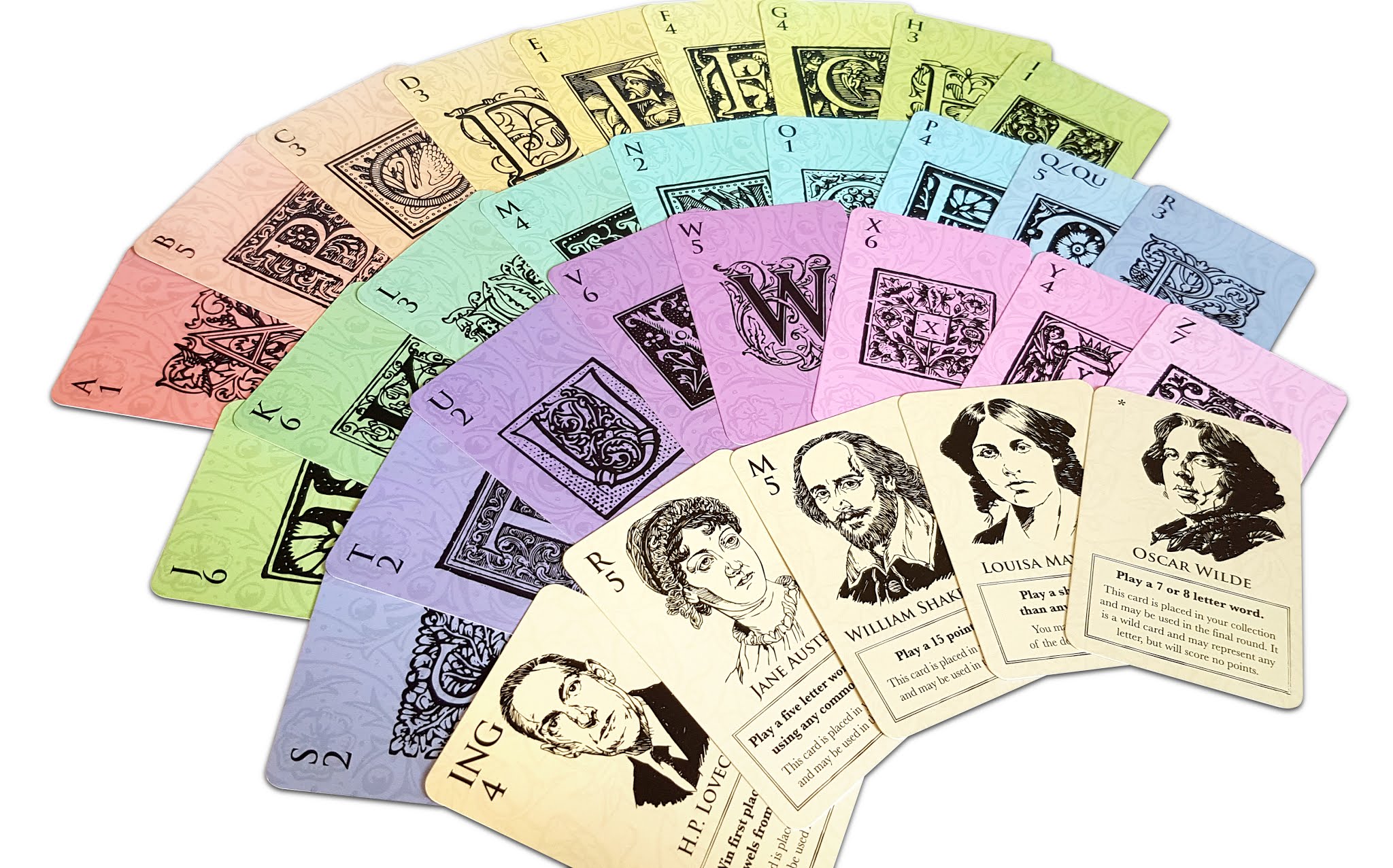 Movable Type second edition cards.
